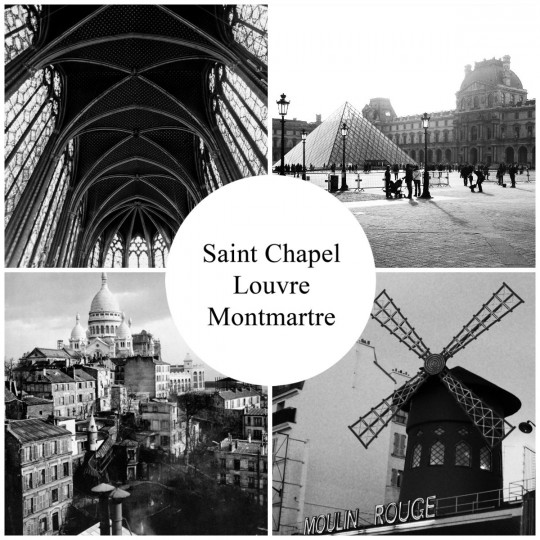 St Chapel, Louvre & Montmartre